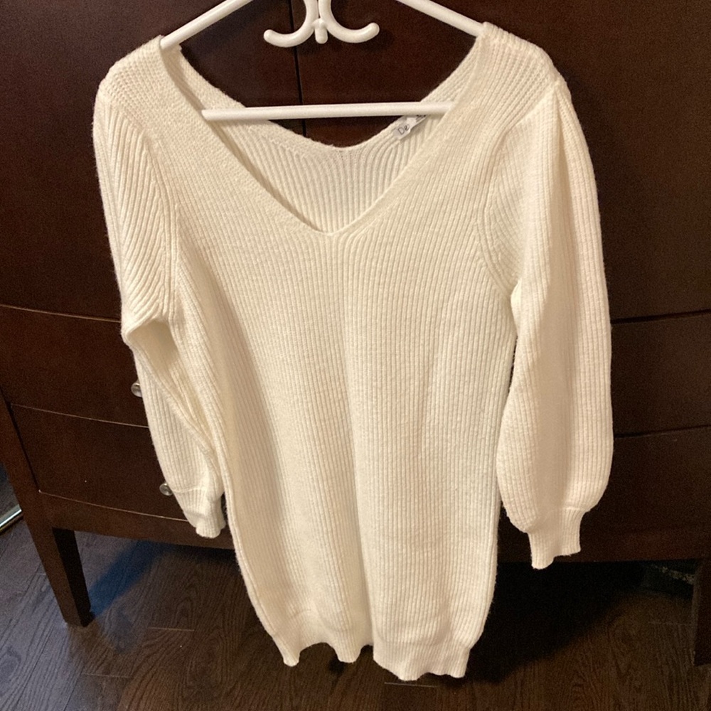 Sweater mini dress size small